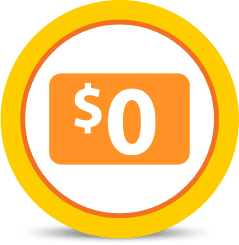 Title Zero Dollar Copay Icon